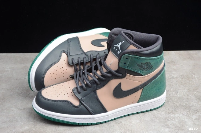 Reps TBK Retro AH7389-203 Bio Green Anthracite 1 High Mystic Jordan Air Beige 0826